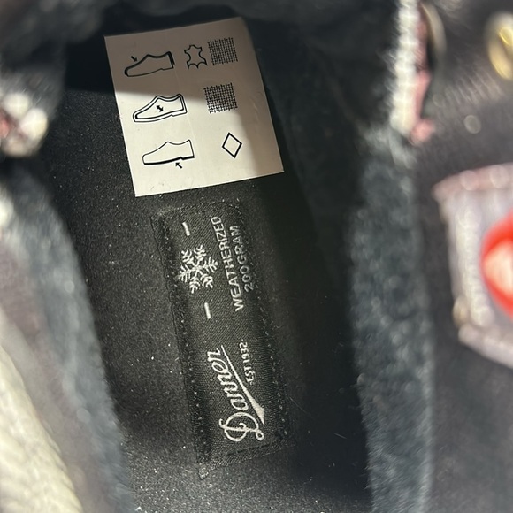 Danner x Free People Movement Jag Boots Quilted Lace Up Ankle Boot Purple Size 8 - Picture 8 of 10